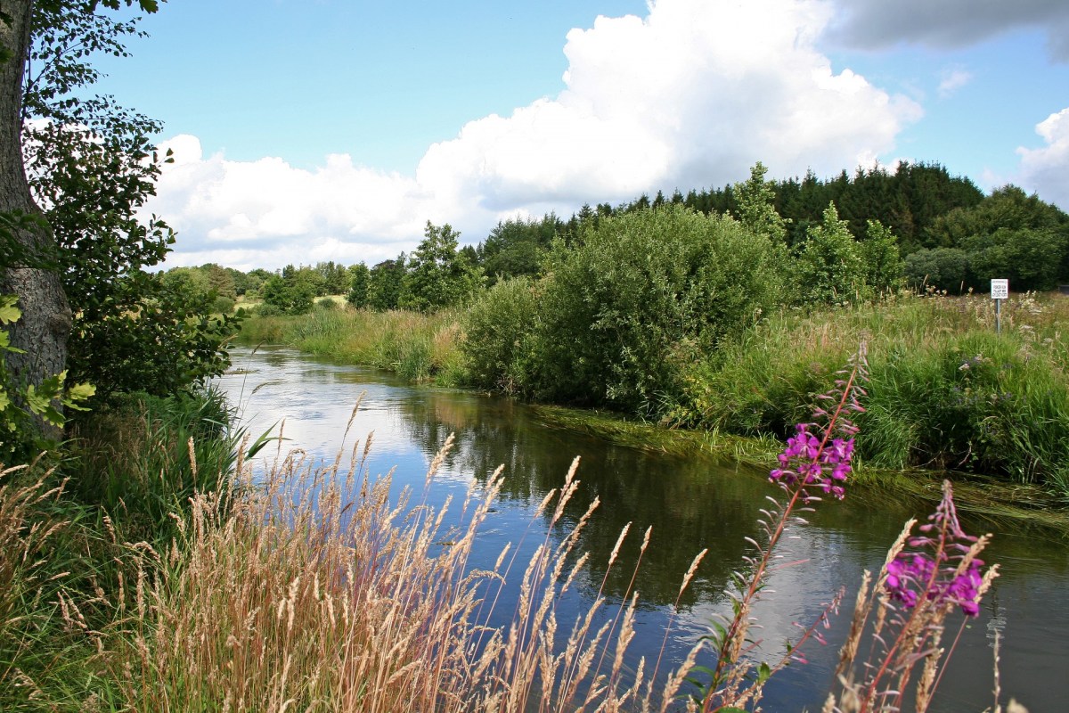 Die Ansager Å in Westjütland