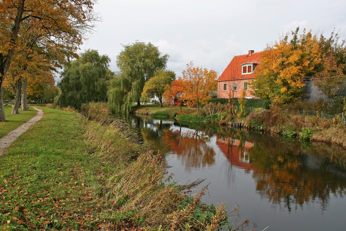 Angeln an der Grenaa Au