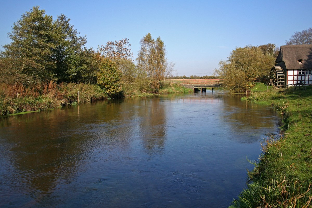 Die Kongeå bei Knagemølle