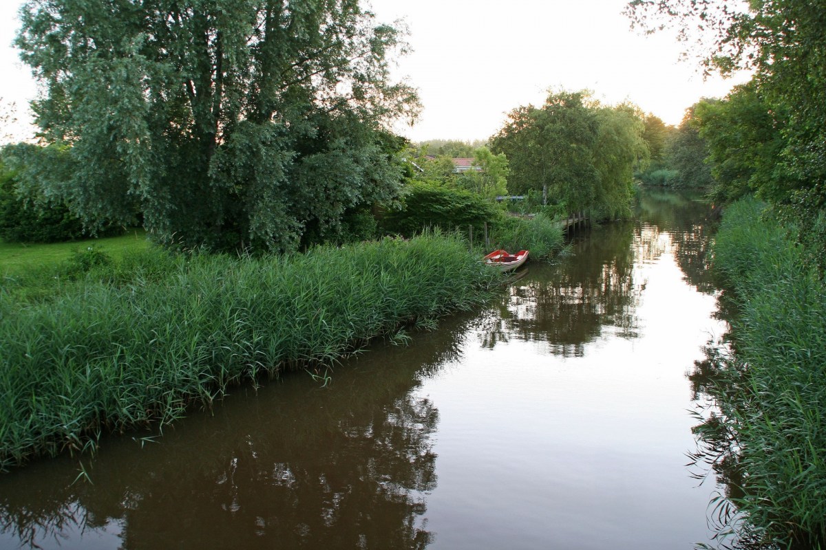 Die Lindholm Å bei Nørresundby