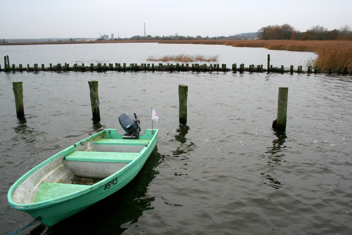 Dronningborg Bredning im Randers Fjord