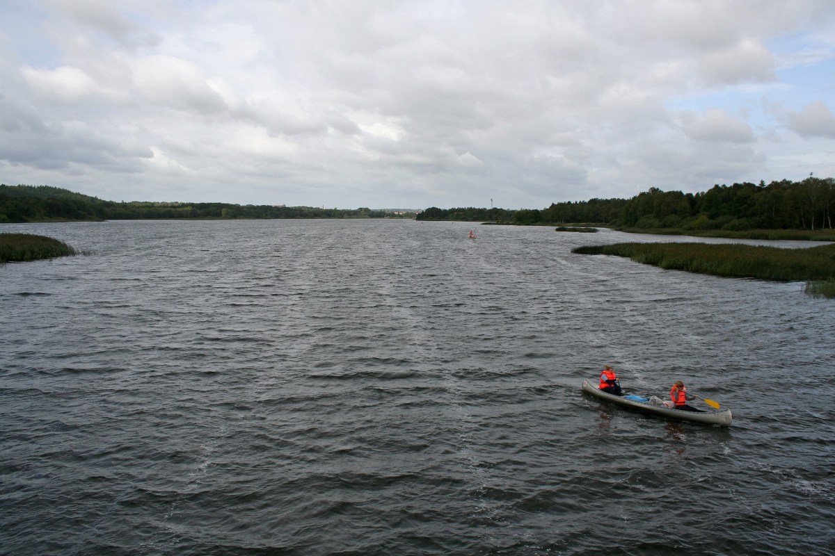 Der Silkeborg Langsø in der Silkeborger Seenplatte