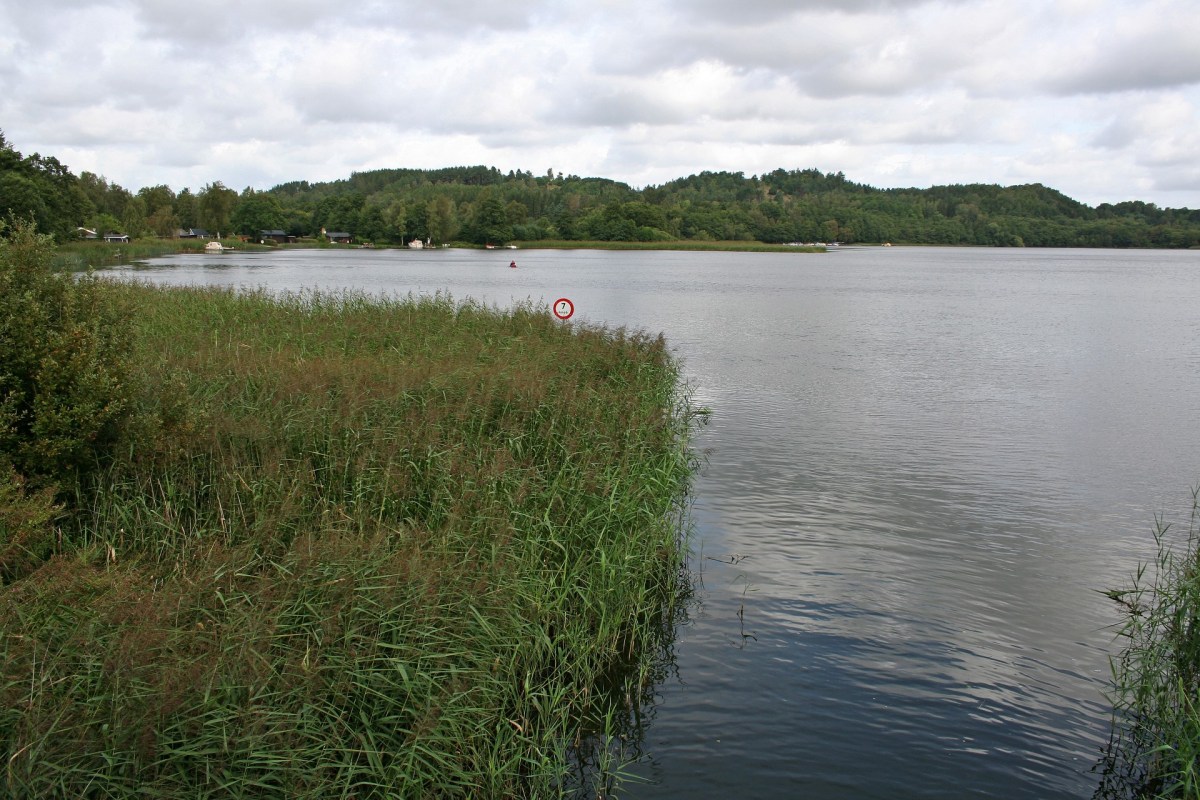 Der Birksø in der Silkeborger Seeplatte