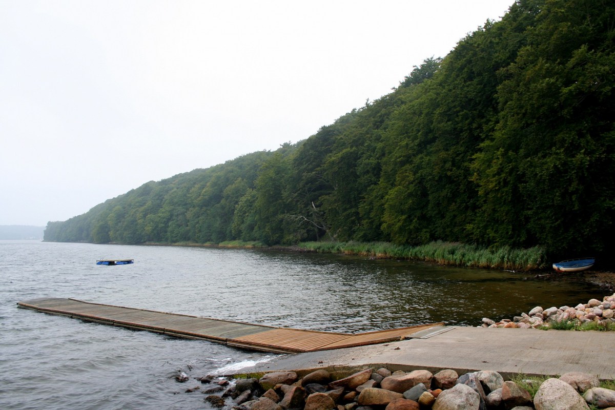 Angelplatz Kollund Mole im Flensborg Fjord