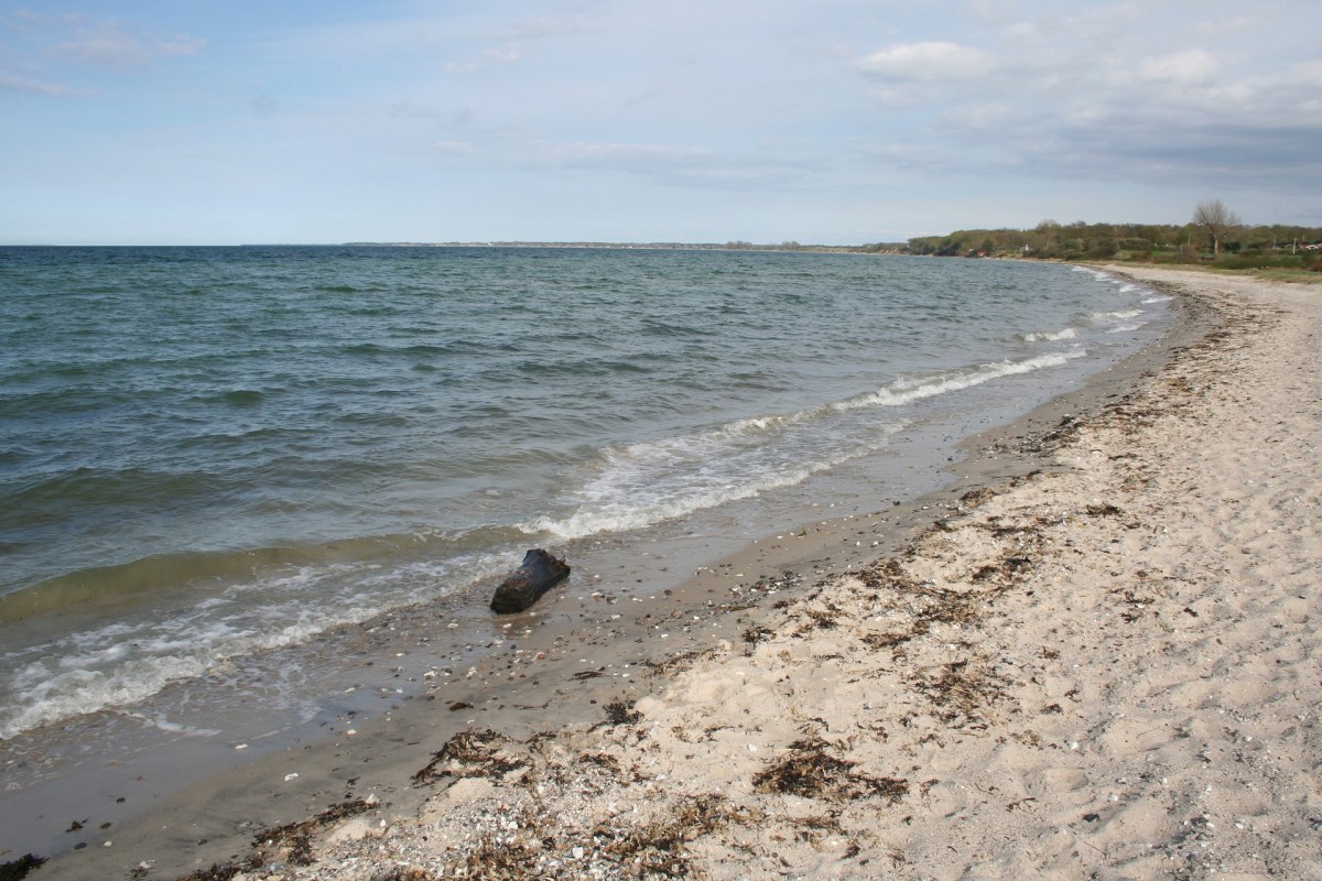 Angelplatz Båring Strand auf Fünen