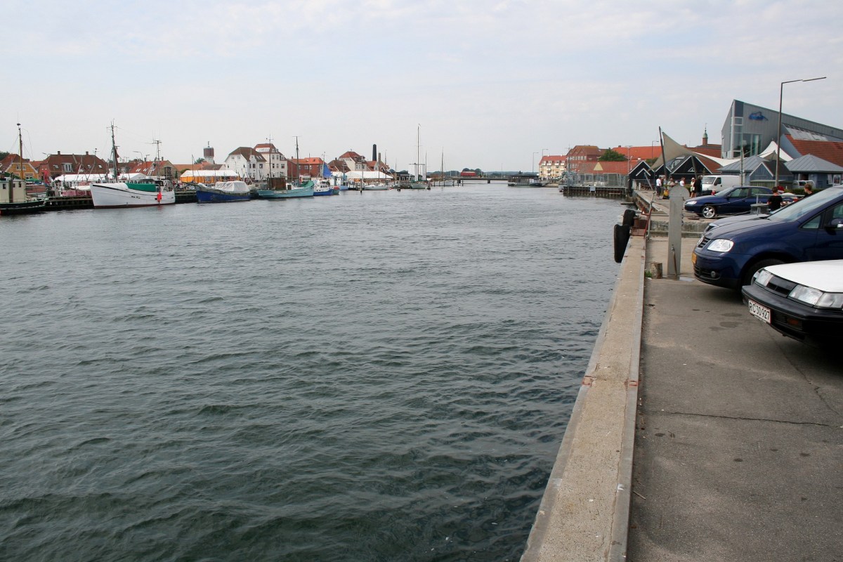 Angelplatz Kerteminde Hafen auf Fünen