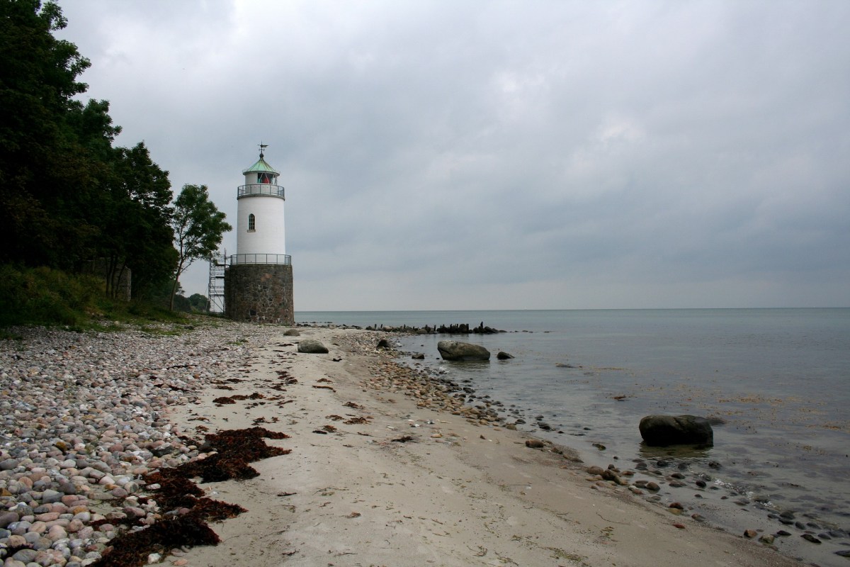 Leuchtturm Taksensand auf der Insel Als