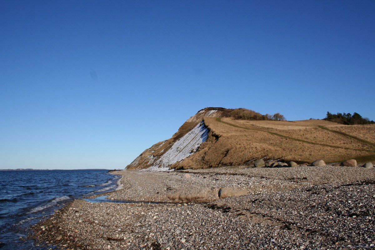 Angelplatz Hanklit auf der Insel Mors im Limfjord