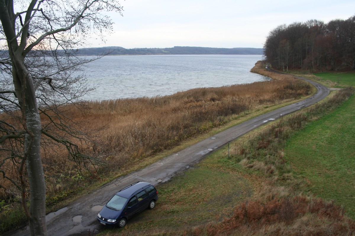 Angelplatz Stinesminde im Mariager Fjord