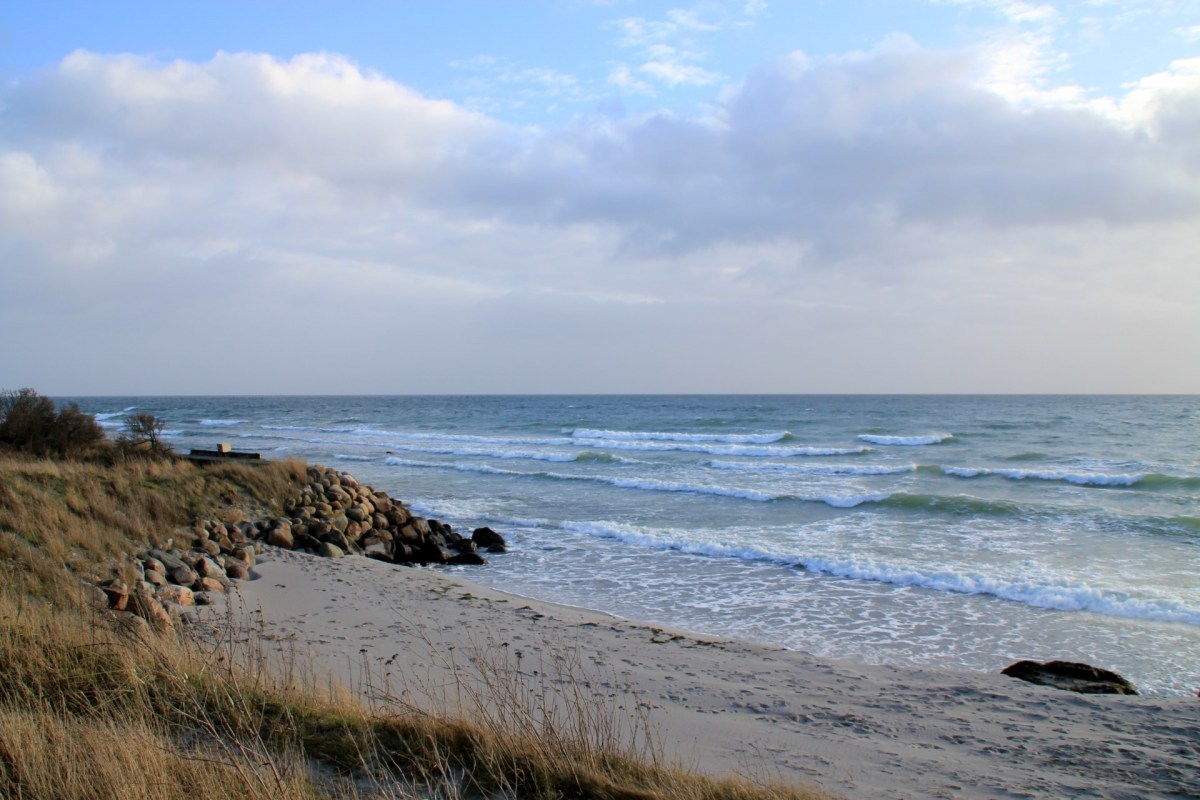 Angelplatz Pumpenstation Råbylille Strand auf Møn