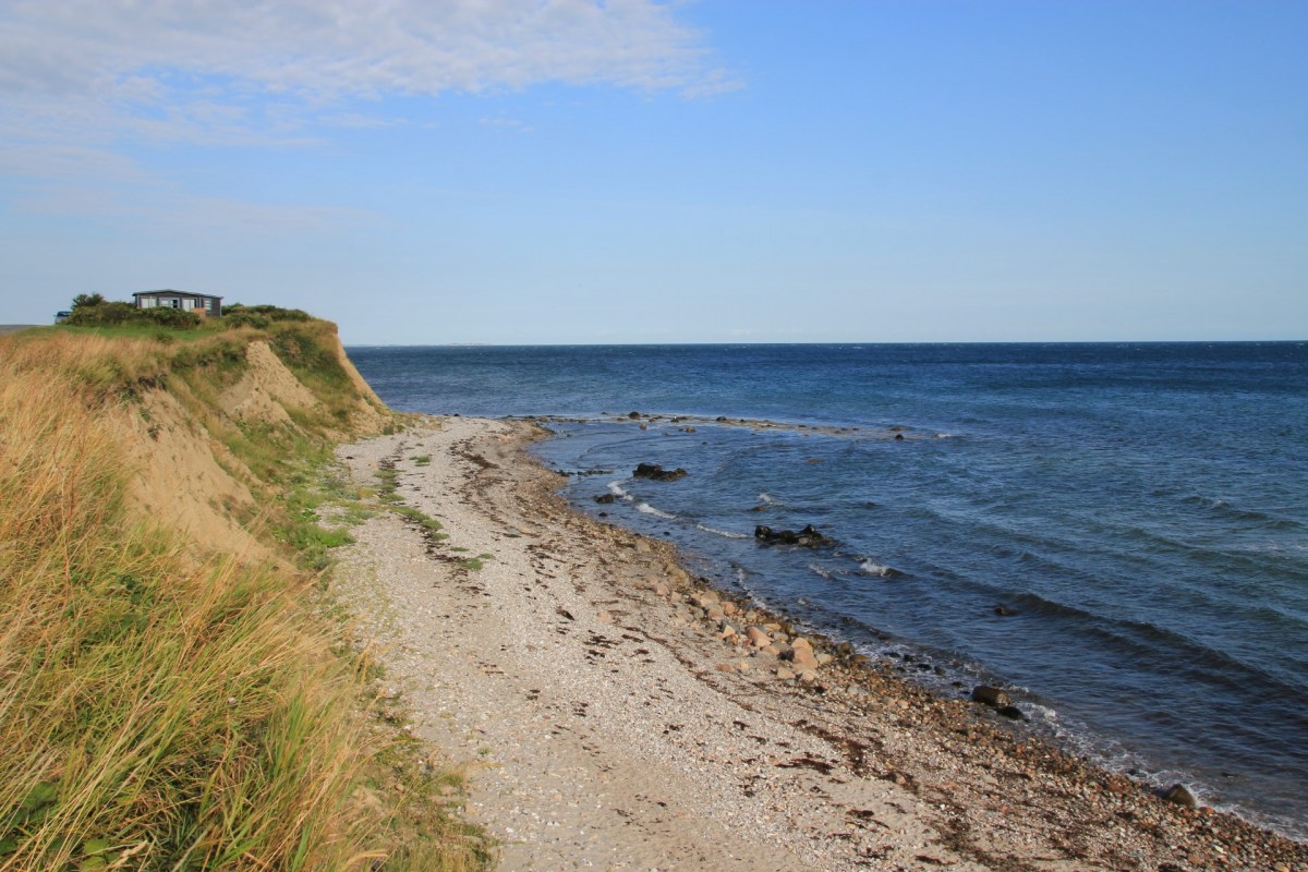 Angelplatz Ebbeløkke Strand auf Seeland