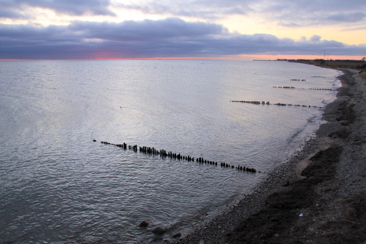 Strand zum Angeln auf Falster