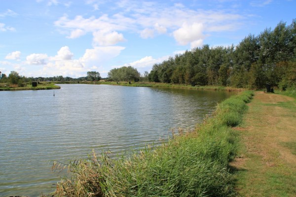 Forellensee auf Langeland Spodsbjerg Lystfiskersø