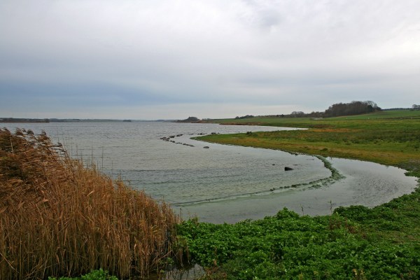 Blick vom Westufer Der Glenstrup Sø in Norddänemark