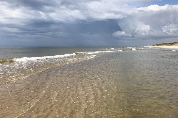 Angelplatz Holmsborg an der Nordsee