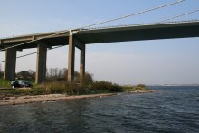 Angelplatz Lyngsodde an der Großer-Belt-Brücke