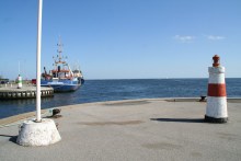 Angelplatz Hals Havn am Limfjord