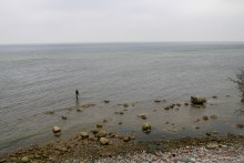 Meerforellenangeln bei Ålebæk Strand auf Møn