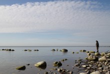 Meerforellenangeln am Møns Fyr Riff auf Møn