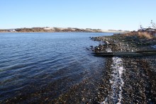 Angelplatz Vilsund Mole am Limfjord